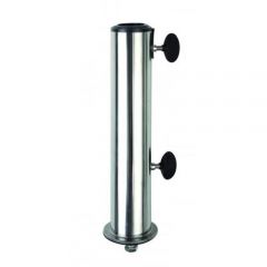  Doppler Edelstahl - Standrohr für Granitsockel bis 60 mm Durchmesser