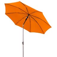 Doppler Sonnenschirm Gastro Waterproof 180 cm - Orange geknickt